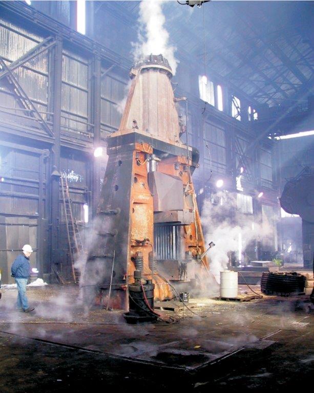 forging hammer isolation