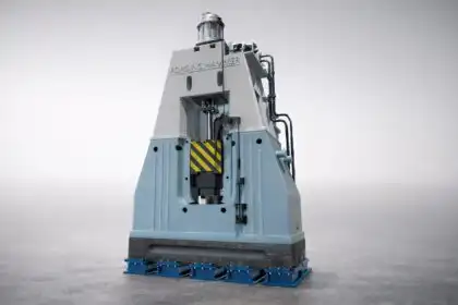 Forging machine upsetter